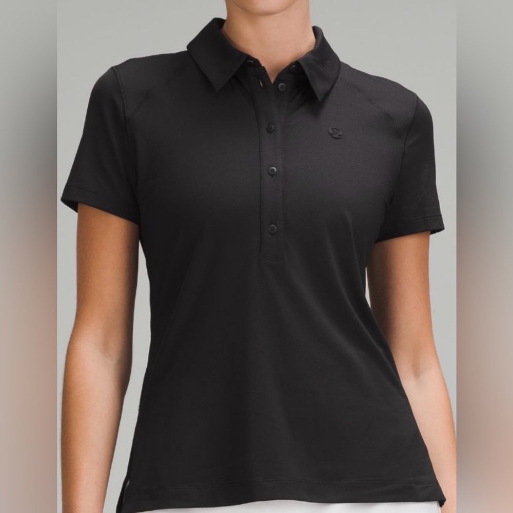 Lululemon Quick Dry Short Sleeve Polo Shirt